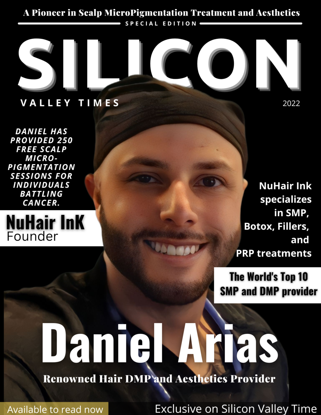 Daniel Arias DMP - A Pioneer in Scalp MicroPigmentation Treatment and Aesthetics