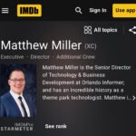 Matthew Miller: Crafting Magical Experiences in the World of Theme Parks