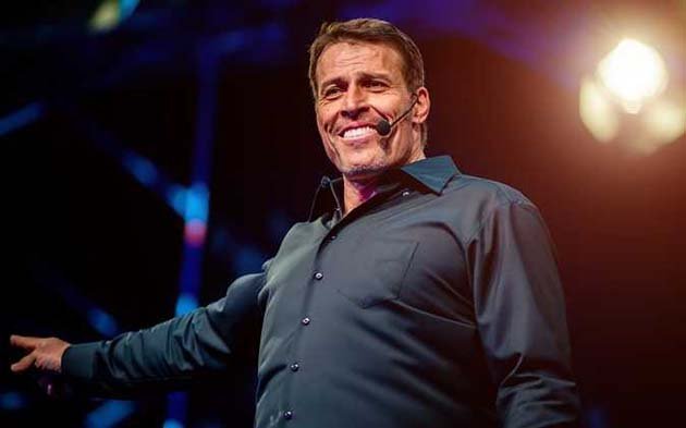 How did Tony Robbins become a millionaire?