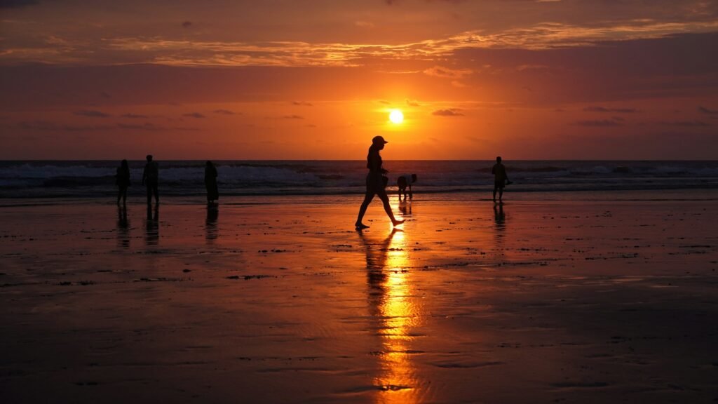 Costa Rica Pacific coast Guanacaste Tamarindo sunset