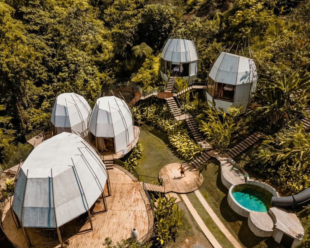 Costa Rica luxury eco lodge rainforest pool